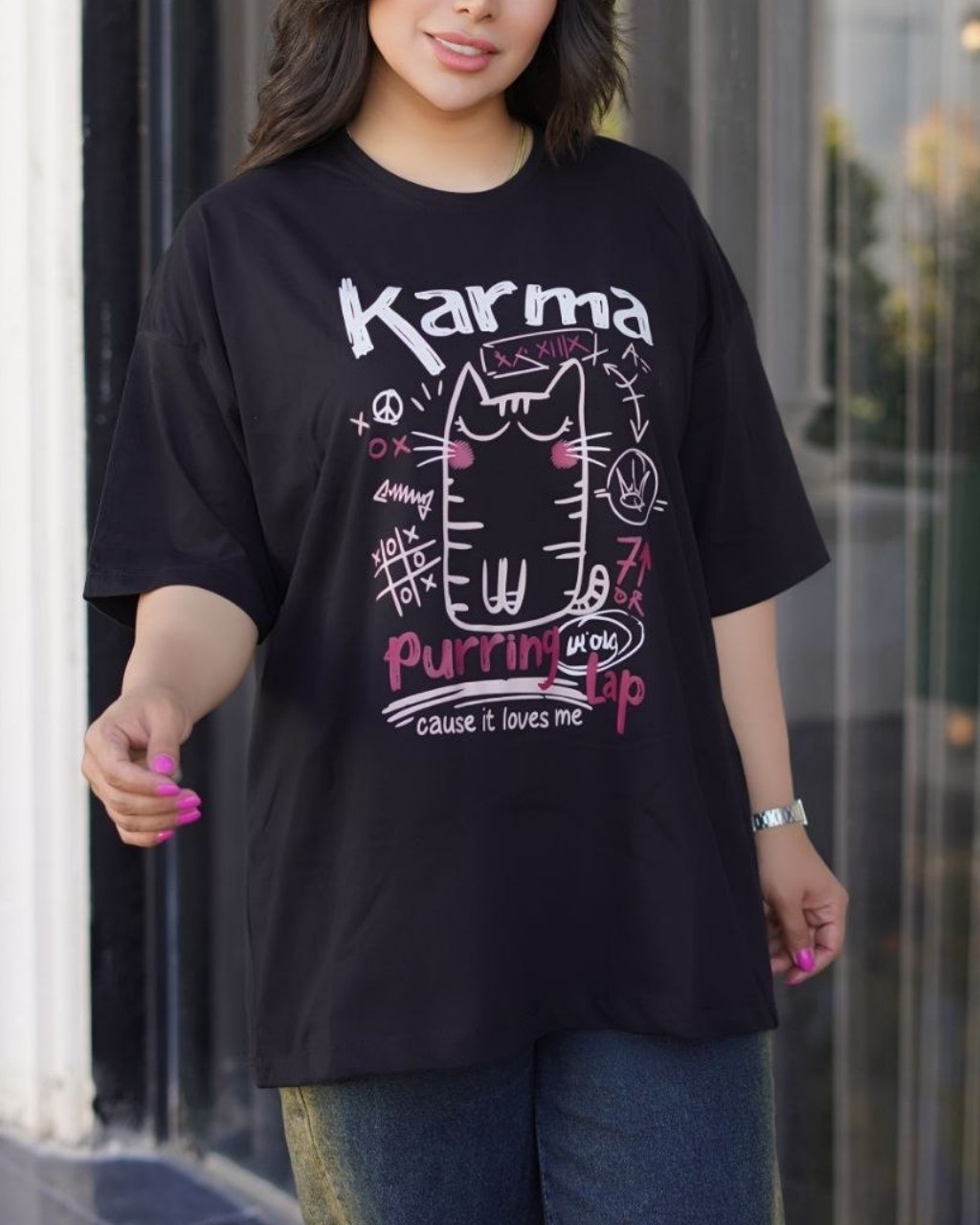لانگ  karma مشکی تکفروشی
